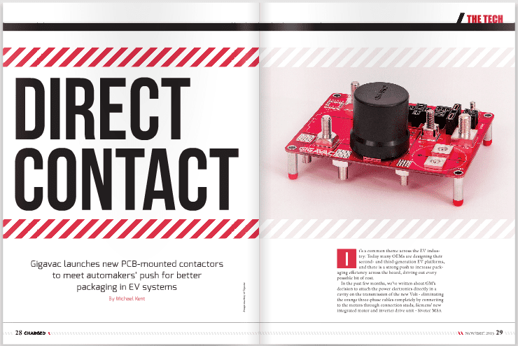 Pcb Contactor Charged EVs | Gigavac launches new PCB-mounted contactors - Charged EVs