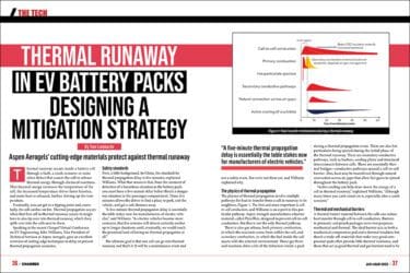 Charged EVs Thermal runaway in EV battery packs: designing a